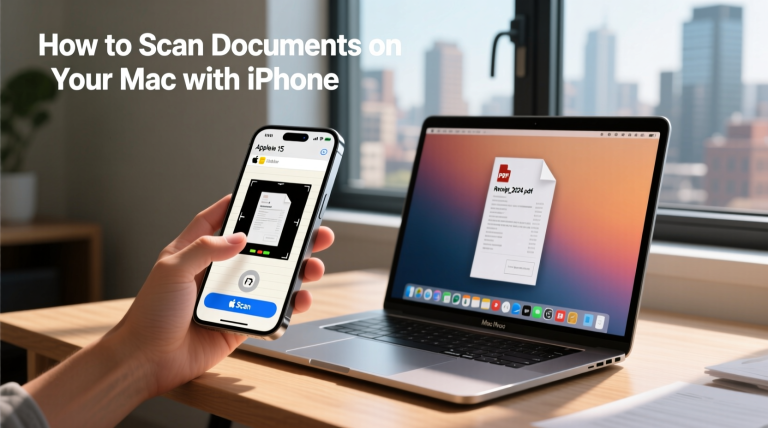Why Mac Users Need a Dedicated Document Scanner (Not Just an iPhone)