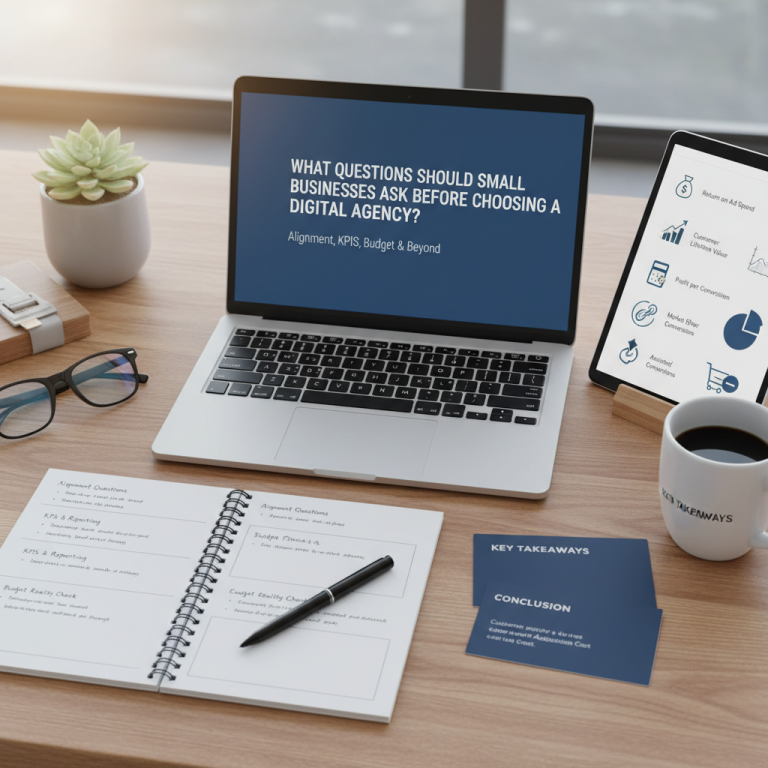 What Questions Should Small Businesses Ask Before Choosing a Digital Agency?