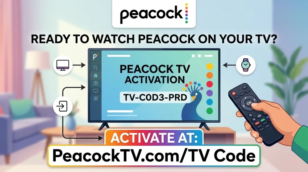 Activating PeacockTV.com TV code